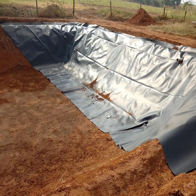 GB/ASTM GRI-GM13 Τυποποιημένη γεωμεμβράνη HDPE για υδροσταλτικότητα λιμνών ψαριών και χωματερών