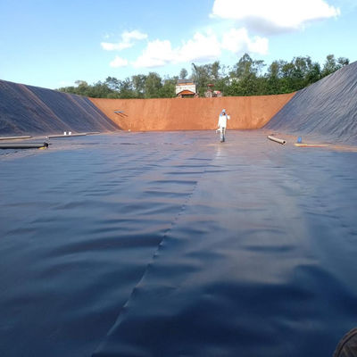 0.5mm πάχος HDPE γεωμεμβράνη για χρήση σε λίμνες και χώρους υγειονομικής ταφής