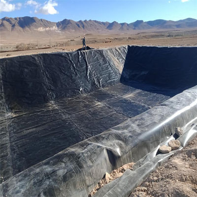 Βιομηχανικό σχεδιασμό Geomembrane Smooth Dam Liner για χαμηλότερη γεωμεμβράνη HDPE 1,5 mm