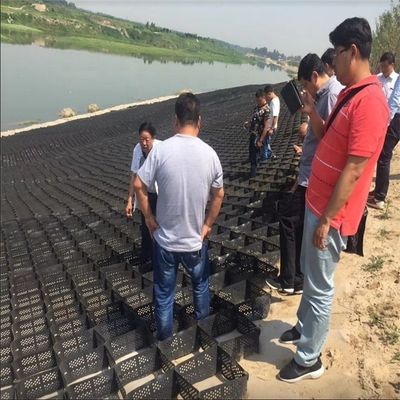 Γεωκύτταρο οδού HDPE Γεωκύτταρο και προστασία κλίσης για οδική ενίσχυση 50 mm ύψος χαμηλότερο