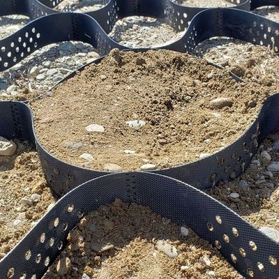 Πλαστικό Geocell Gravel Driveway Grid πιστοποιημένο από την SGS για βελτιωμένη απόδοση και ασφάλεια