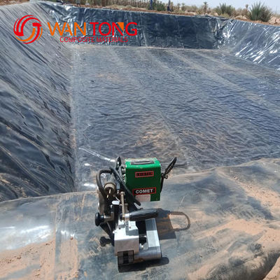 Σύγχρονο στυλ σχεδιασμού 1mm HDPE Geomembrane Liner Προσαρμοσμένο για λύσεις επένδυσης σήραγγας