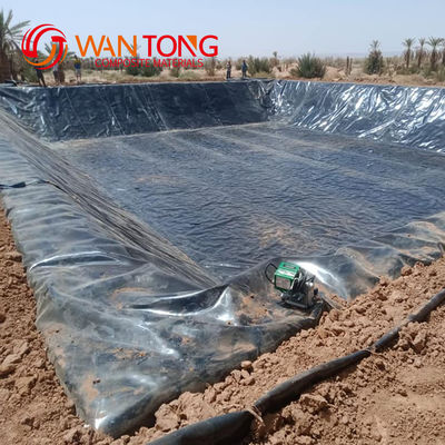 Σύγχρονο στυλ σχεδιασμού 1mm HDPE Geomembrane Liner Προσαρμοσμένο για λύσεις επένδυσης σήραγγας