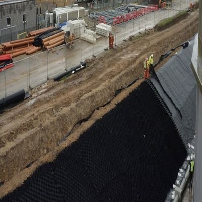50 mm-200 mm HDPE Geocell Gravel Grid για σταθερή οδική κατασκευή Καμία υπηρεσία μεταπώλησης