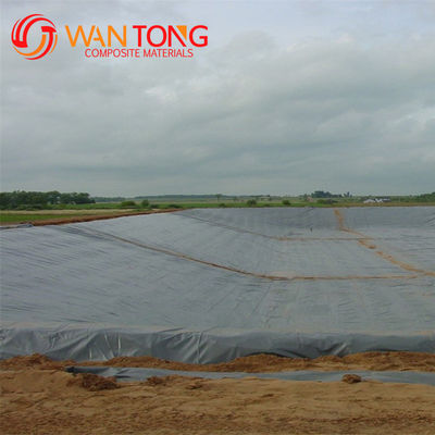 1 mm πλαστική γεωμεμβράνη HDPE για παραδοσιακό σχεδιασμό σε κυκλική επιφάνεια δεξαμενής ψαριών