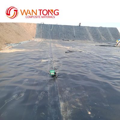 Σύγχρονο σχεδιασμό 2mm HDPE γεωμεμβράνη για το φράγμα χωματερή και ορυχείο υδάτων δεξαμενής Liner