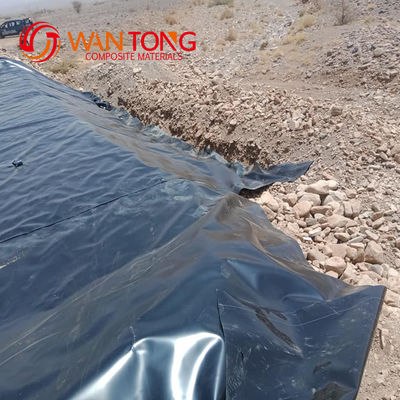 Σύγχρονο σχεδιασμό 2mm HDPE γεωμεμβράνη για το φράγμα χωματερή και ορυχείο υδάτων δεξαμενής Liner