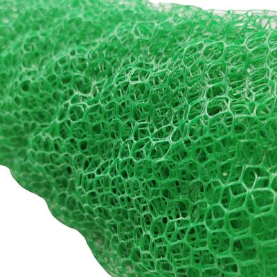 Σύγχρονο σχεδιασμό 3D πλαστικό γεωμάτη για αντοχή στην διάβρωση κλίσης 14mm πάχος