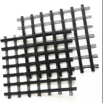 Βιαξιακό πολυεστέρα Geogrid 80-80 PET για στερεοποίηση οδικής πλατείας 0.2mm-4mm πάχος