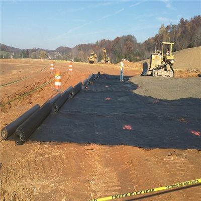 Πολυεστέρα Geogrid για την κατασκευή δρόμων Ενισχύστε βάσεις και τοίχους πλαγιάς