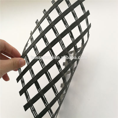 Πολυεστέρα Geogrid για την κατασκευή δρόμων Ενισχύστε βάσεις και τοίχους πλαγιάς