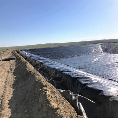 Γεωμεμβράνη HDPE 1,5 mm για υδροστερό πλαστικό φράγμα 1,0 mm