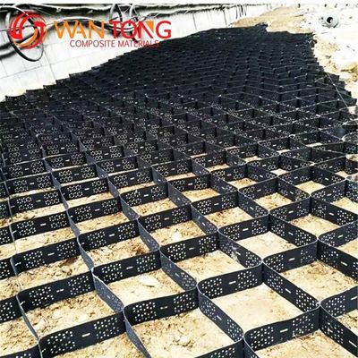 Διπλό χρώμα HDPE γεωκύτταρο σταθεροποιητή χαλίκι για την οδική κατασκευή και την προστασία από τις πλαγιές