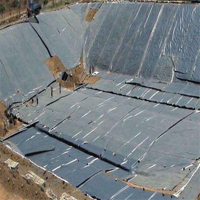 0.2mm HDPE Γεωμεμβράνη Αδιάβροχα Εφοδιαστικά με σκούπα για λίμνες εκτροφής ψαριών Biofloc