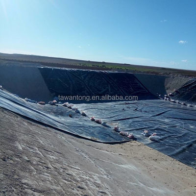 Γεωμεμβράνη υψόμετρου HDPE Φράγμα Αλιευτική δεξαμενή Γεωμεμβράνες γεωργικής λίμνης 1mm 2mm