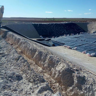 Γεωμεμβράνη υψόμετρου HDPE Φράγμα Αλιευτική δεξαμενή Γεωμεμβράνες γεωργικής λίμνης 1mm 2mm