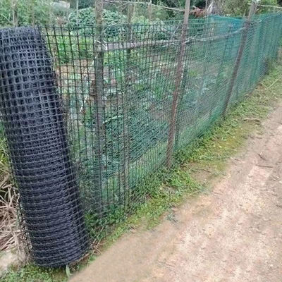 Ανακυκλωμένο πλαστικό αγροτικό φράχτη πόστα Γεωγραφικό πλέγμα για την οδική κατασκευή ΔΙΑΜΑΣΤΙΚΟ 12.7*12.7mm