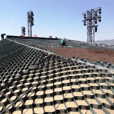 100-450mm HDPE Geocell για τη διατήρηση της κλίσης του τοίχου και τη σταθεροποίηση του εδάφους