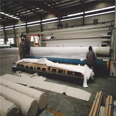 200gsm/300gsm/400gsm Πολυπροπυλένιο μη υφαντικό γεωτεξτύλιο με ηλεκτρονική τεχνική υποστήριξη