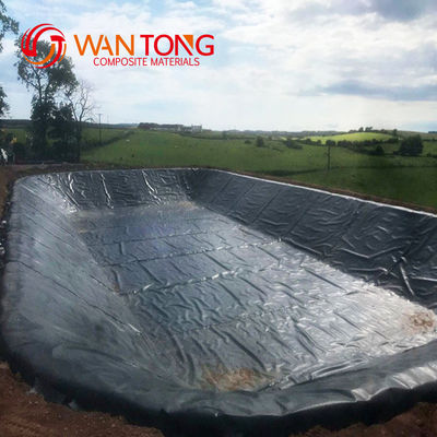 Αδιάβροχο HDPE Geomembrane Dam Liner 0,5 mm-2 mm πάχος Πρότυπο GB/ASTM GRI-GM13