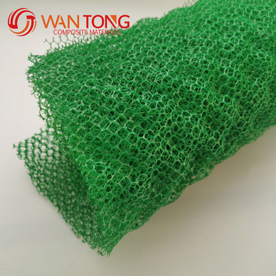 Μέγεθος κανονικό 50m HDPE 3D Geomat σε πράσινο μαύρο για προστασία τοπίου και πλαγιάς