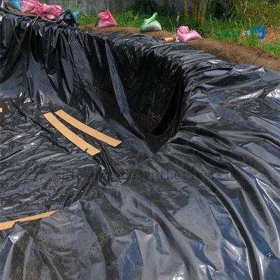 1 mm/1.5 mm HDPE γεωμεμβράνη πισίνας για λίμνη ψαριών GB/ASTM GRI-GM13 μακροχρόνια λύση