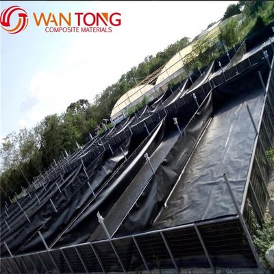 1 mm/1.5 mm HDPE γεωμεμβράνη πισίνας για λίμνη ψαριών GB/ASTM GRI-GM13 μακροχρόνια λύση