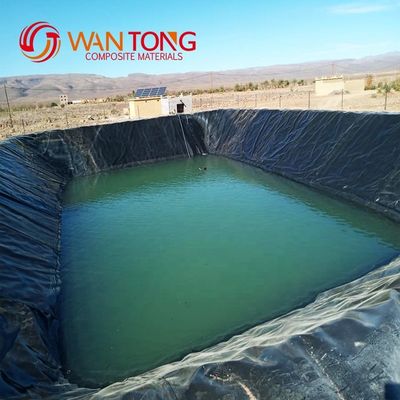 1 mm/1.5 mm HDPE γεωμεμβράνη πισίνας για λίμνη ψαριών GB/ASTM GRI-GM13 μακροχρόνια λύση