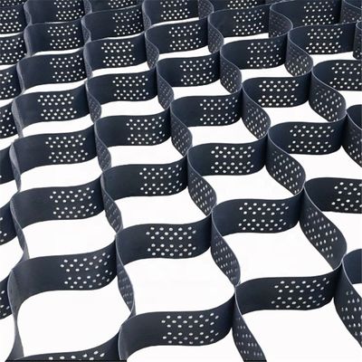 Διατρυφωμένα γεωκυτταρικά δίχτυα ανθεκτικού HDPE για την προστασία δρόμων και πλαγιών