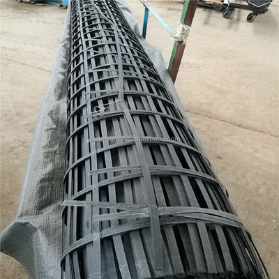 Χάλυβα πλαστικό Geogrid 60kn για την οδική κατασκευή Υπηρεσία μετά την πώληση εγγυημένη