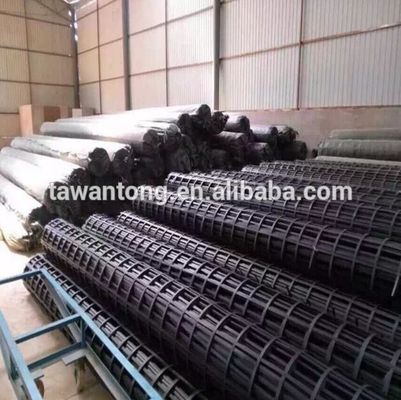 Χάλυβα πλαστικό Geogrid 60kn για την οδική κατασκευή Υπηρεσία μετά την πώληση εγγυημένη