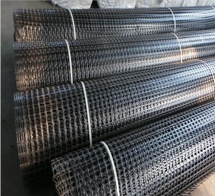 Μεγάλη αντοχή στη τράβηξη πλαστικό διάξιο γεωγραμμό για ενίσχυση στη μεταλλευτική βιομηχανία