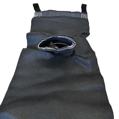 Μαύρο PP Geotextile Geotube για την προστασία τράπεζας και στέγη κήπου οδικής βάσης