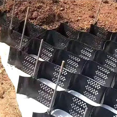 Γεωκύτταρο πλαστικού μέλιτος για ενίσχυση τοίχων υποστήριξης και ενίσχυση δρόμου