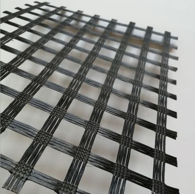 50-50kn Polyester Geogrid/ PET Geogrid για την ενίσχυση των όχθων ποταμών