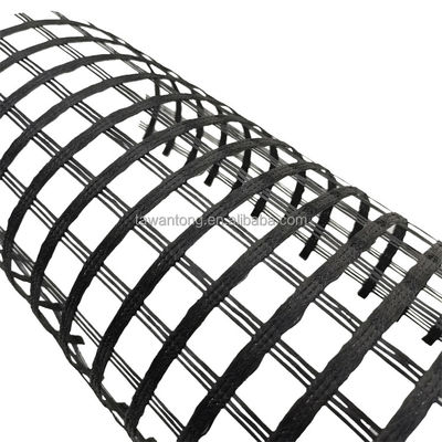 50-50kn Polyester Geogrid/ PET Geogrid για την ενίσχυση των όχθων ποταμών
