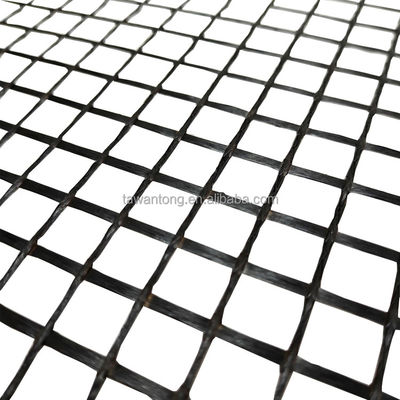 50-50kn Polyester Geogrid/ PET Geogrid για την ενίσχυση των όχθων ποταμών