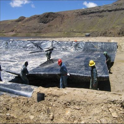 0.5mm 1.0mm 1.5mm HDPE γεωμεμβράνη για την αλιευτική κτηνοτροφία
