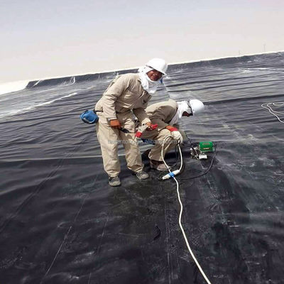 0.5mm 1.0mm 1.5mm HDPE γεωμεμβράνη για την αλιευτική κτηνοτροφία
