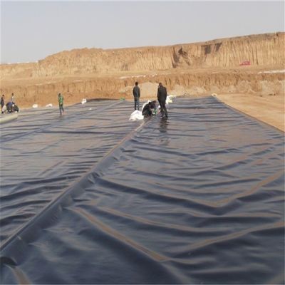 2m-8m πλάτος Γεωμεμβράνη HDPE Γεωμεμβράνη Αλιευτικής Φάρμας Ύδρευσης για υψηλή ευελιξία