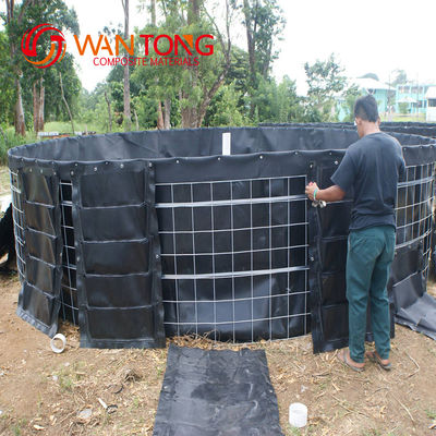Σύγχρονο σχεδιασμό 0.5mm Geomembrane για τεχνητή ανατροφή ψαριών λίμνης