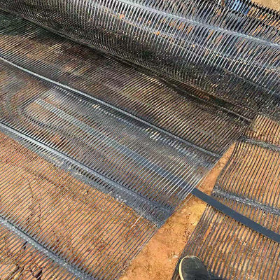 Υψηλής αντοχής 40kn/M HDPE μονοάξονα πλαστικό γεωγραμμάτιο για μήκος κυλίνδρου 50m και πλάτος 1m