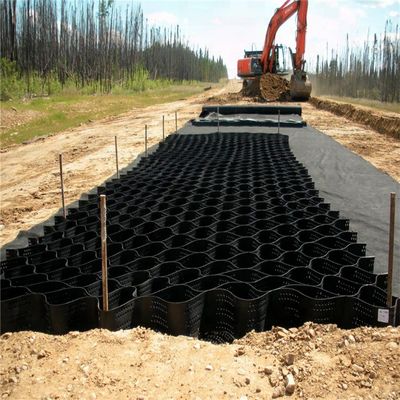 100 mm HDPE Geocell Control Erosion Κατάλληλο για διάφορες γωνίες και συνθήκες κλίσης