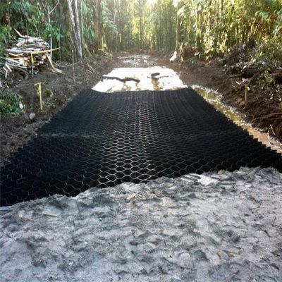 100 mm HDPE Geocell Control Erosion Κατάλληλο για διάφορες γωνίες και συνθήκες κλίσης