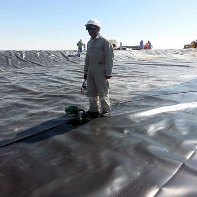 HDPE Γεωμεμβράνη 0,5 mm 1 mm 1,5 mm 2 mm για δεξαμενές ιχθυοκαλλιέργειας