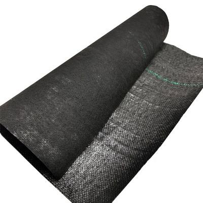 PP Υψηλής αντοχής στη τράβηξη 70GSM-400GSM Υφασμένο γεωτεξτύλιο για τον έλεγχο των ζιζανίων στον κήπο βατόμουρου
