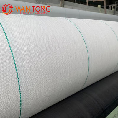 Υψηλή αντοχή στη τράβηξη 130g/sqm PP Geotextile υφασμένο για τοπίο ύφασμα Weed Barrier