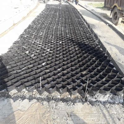 ISO14001 Προσαρμοσμένο HDPE γεωκύτταρο για την κατασκευή τοίχων υποστήριξης και σταθεροποίηση χαλίκιου