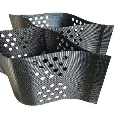 Χωροκυττάρες με υφή/τρύπες HDPE για την ενίσχυση των τοίχων υποστήριξης