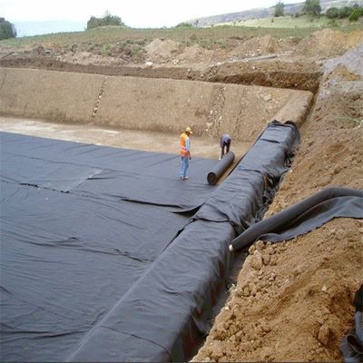Γεωμεμβράνη HDPE για φράγματα πάχους 0,2-4 mm υδατοασφαλής πλαστικός LDPE/LLDPE/PVC